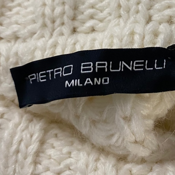 NWT PIETRO BRUNELLI ALASKA PULLOVER MATERNITY SWEATER - Picture 8 of 12